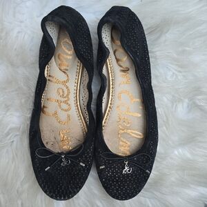 Sam Edelman Felicia Black Ballet Flat 7.5